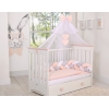 Myggenet til babyseng lavet af tyl  Beige Sifonki
