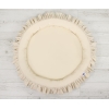 Rede med flæser  Beige
