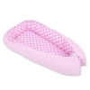 Rede til baby  Lyserød Pink Polkaprikker