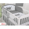 Sæt til babyseng i 2 dele Little Prince/Princess  Antracit