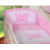 Sæt til babyseng i 2 dele Little Prince/Princess  Lyserød Pink