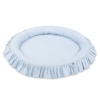 Sengehimmel med Babynest med flæser  Blå