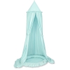 Sengehimmel med Babynest med flæser  Mint Bomuld