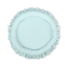 Sengehimmel med Babynest med flæser  Mint Bomuld