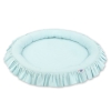 Sengehimmel med Babynest med flæser  Mint Bomuld