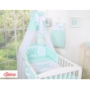 Sengehimmel til babyseng lavet af tyl - Little Prince/Princess  Mint Sifonki