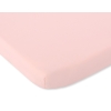 Sengelagen til babyseng 120x60cm  Bomuld Pulverrosa