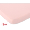 Sengelagen til babyseng 120x60cm  Bomuld Pulverrosa