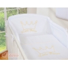 Sengerand til babyseng Little Prince / Princess  Hvid