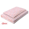 Sengesæt i bomuld 100x135 Mini  Lyserød Pink Ballerinaer