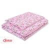 Sengetøj af bomuld 140x200 Junior  Lyserød Pink Sommerfugle