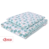 Sengetøjssæt i 2 dele 100x135 Mini  Mint Pindsvin