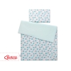 Sengetøjssæt i 2 dele 100x135 Mini  Mint Pindsvin