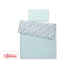 Sengetøjssæt i 2 dele 100x135 Mini  Mint Pindsvin