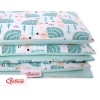 Sengetøjssæt i 2 dele 100x135 Mini  Mint Pindsvin