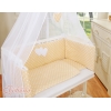 Sideseng med madras og sengetøjssæt Little Prince/Princess  Beige