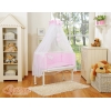 Sideseng med madras og sengetøjssæt Little Prince/Princess  Lyserød Pink