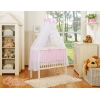 Sideseng med madras og sengetøjssæt Little Prince/Princess  Lyserød Pink