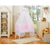 Sideseng med madras og sengetøjssæt Little Prince/Princess  Lyserød Pink