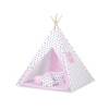 Teltsæt Tipi Telt Børn med legetæppe  Lyserød Pink