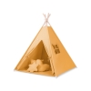 Teltsæt Tipi Telt Børn med legetæppe + puder sæt   Honning