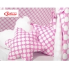 Teltsæt Tipi Telt Børn med legetæppe + puder sæt   Lyserød Pink