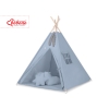 Teltsæt Tipi Telt Børn med legetæppe + puder sæt   Pastel Blå