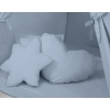 Teltsæt Tipi Telt Børn med legetæppe + puder sæt   Pastel Blå