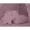 Teltsæt Tipi Telt Børn med legetæppe + puder sæt   Pastel Violet