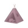 Teltsæt Tipi Telt Børn med legetæppe + puder sæt   Pastel Violet
