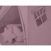 Teltsæt Tipi Telt Børn med legetæppe + puder sæt   Pastel Violet