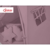 Teltsæt Tipi Telt Børn med legetæppe + puder sæt   Pastel Violet