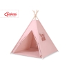 Teltsæt Tipi Telt Børn med legetæppe  Støvet Pink
