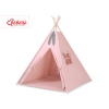 Teltsæt Tipi Telt Børn med legetæppe  Støvet Pink