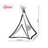 Teltsæt Tipi Telt Børn  Pilet