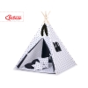 Teltsæt Tipi Telt Børn  Sort