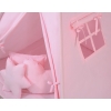 Tipi sæt til børn med legetæppe og puder  Lyserød Pink