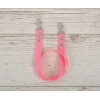 Tøjler til kæphest Lyserød Pink