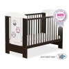 Tremmeseng 120x60cm til baby Munter Ugler    Hvid
