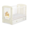 Tremmeseng med Skuffe til baby Bamse Barnaba  MAXI