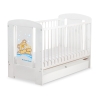Tremmeseng med Skuffe til baby Bamse Barnaba  STANDARD