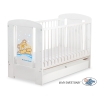 Tremmeseng med Skuffe til baby Bamse Barnaba  STANDARD