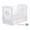 Tremmeseng med skuffe til baby Chic  MAXI
