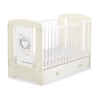 Tremmeseng med skuffe til baby Chic  MAXI