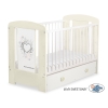 Tremmeseng med skuffe til baby Chic  MAXI