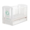 Tremmeseng med skuffe til baby Chic  STANDARD