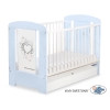 Tremmeseng med skuffe til baby Chic  STANDARD