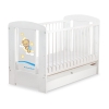 Tremmeseng med skuffe til baby Godnat  STANDARD