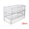 Tremmeseng med Skuffe til baby Hjerter   STANDARD