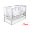 Tremmeseng med Skuffe til baby Hjerter   STANDARD